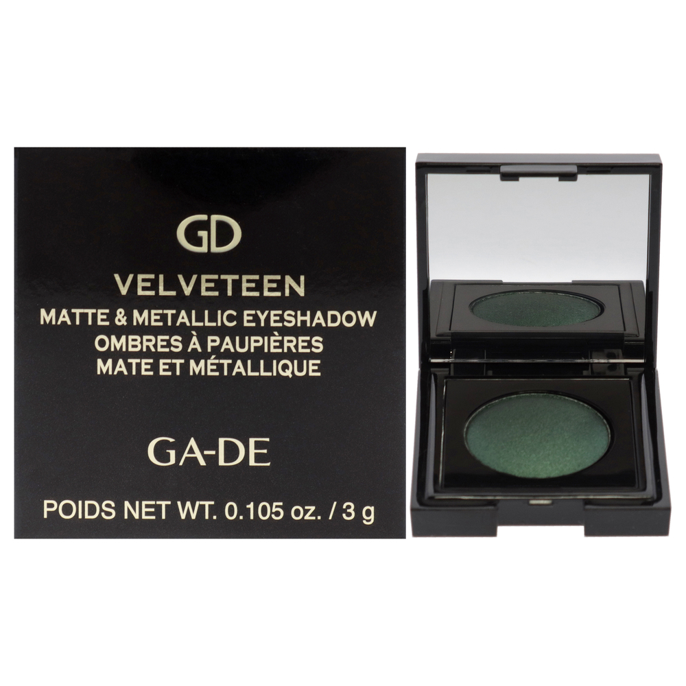 Velveteen Matte and Metallic Eyeshadow- 205 Greenway by GA-DE-0.105oz Eye Shadow